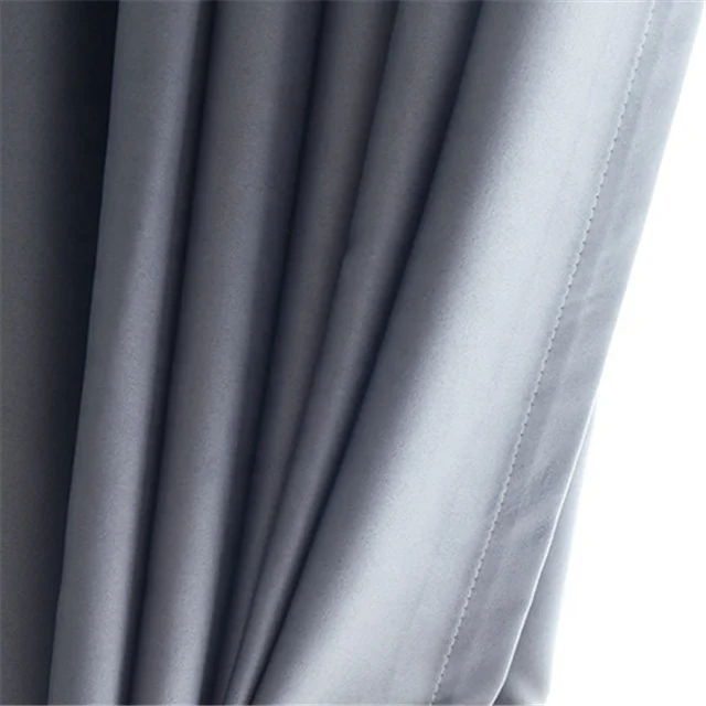 Competitive NFPA701 Fire resistant 100% polyester blackout fabric dimout curtain fabrics for hotel curtains