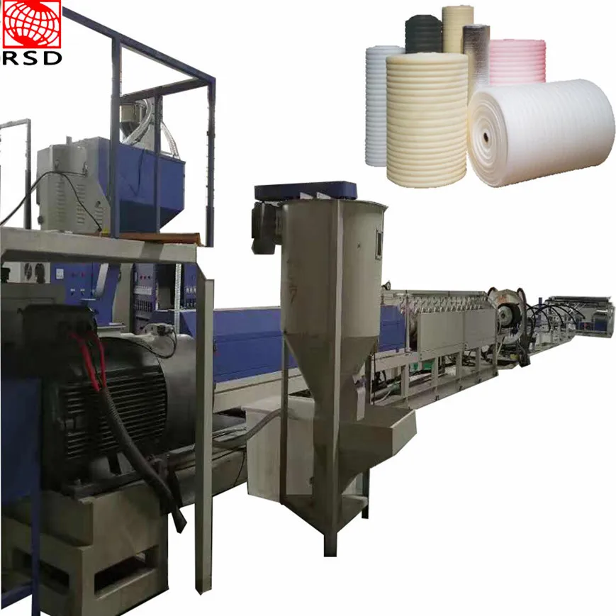 plastic epe foam sheet extrusion machine/pe foam sheet extruder