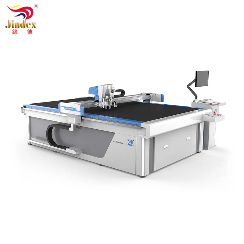 Jindex CNC Vibrating Knife/Knife Cutting Machines Oscillating Knife Cutting Textile Cloth Machine