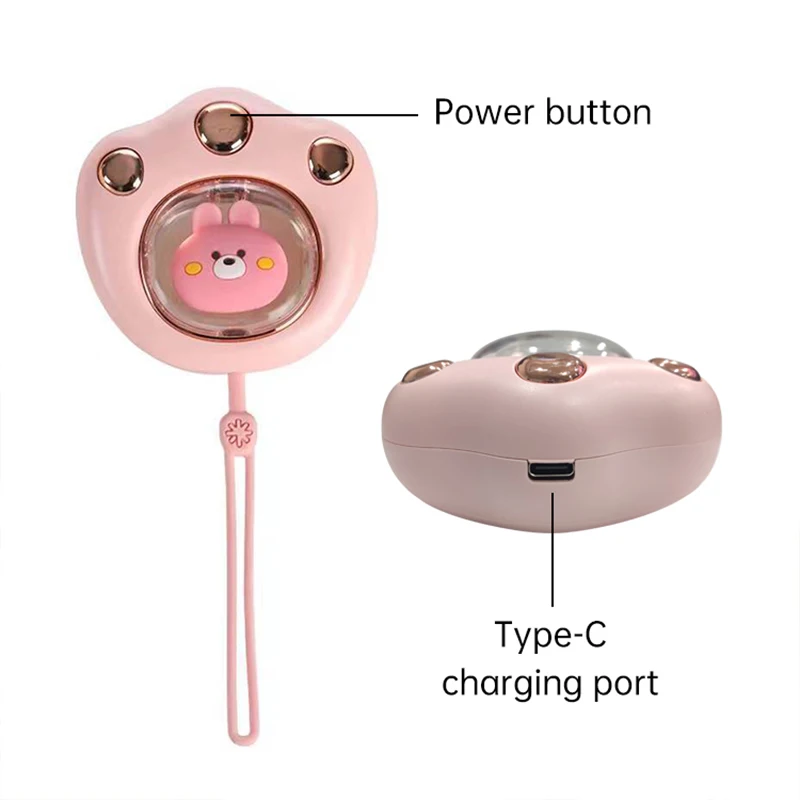 Winter mini usb rechargeable handy warmer pocket cat-pad cute electric hand heating heater