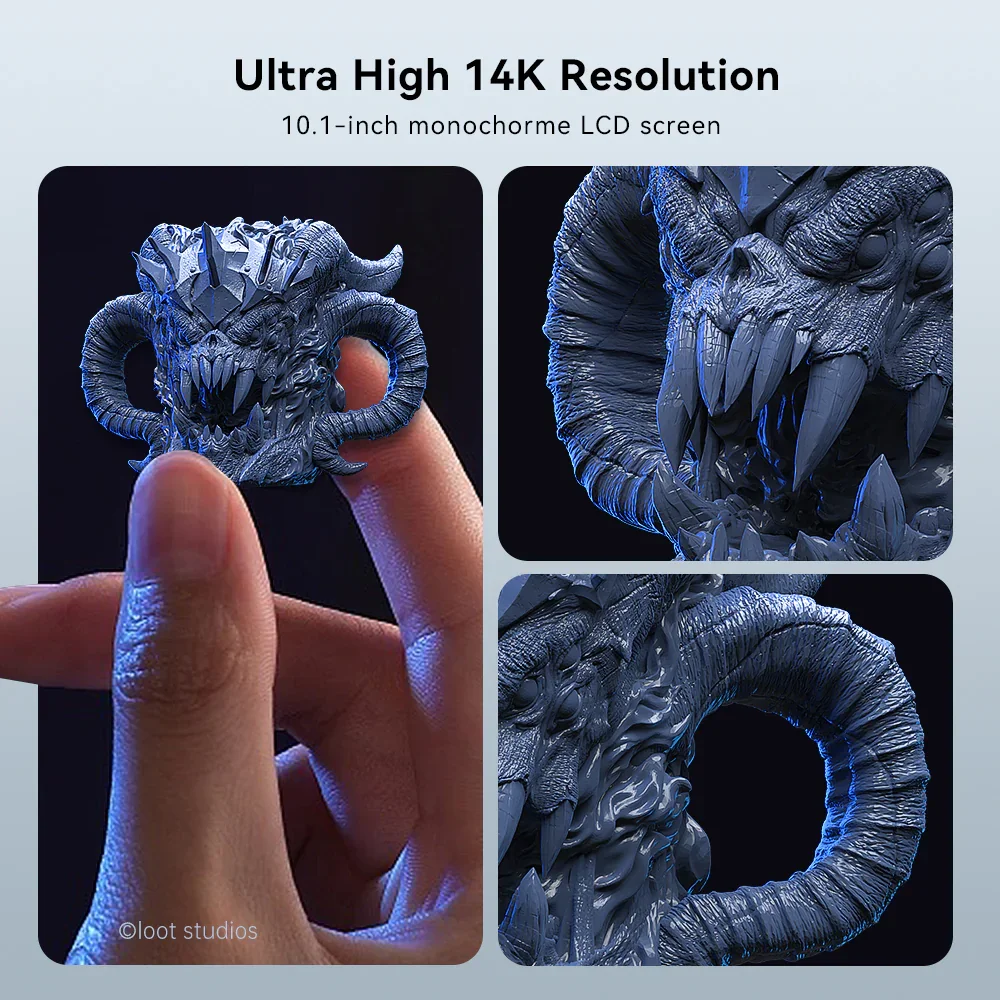 Anycubic Photon Mono M5s Pro Upgraded 10.1-inch 14K  HD Screen 150mm/h high speed printing Leveling-free LCD 3D Printer