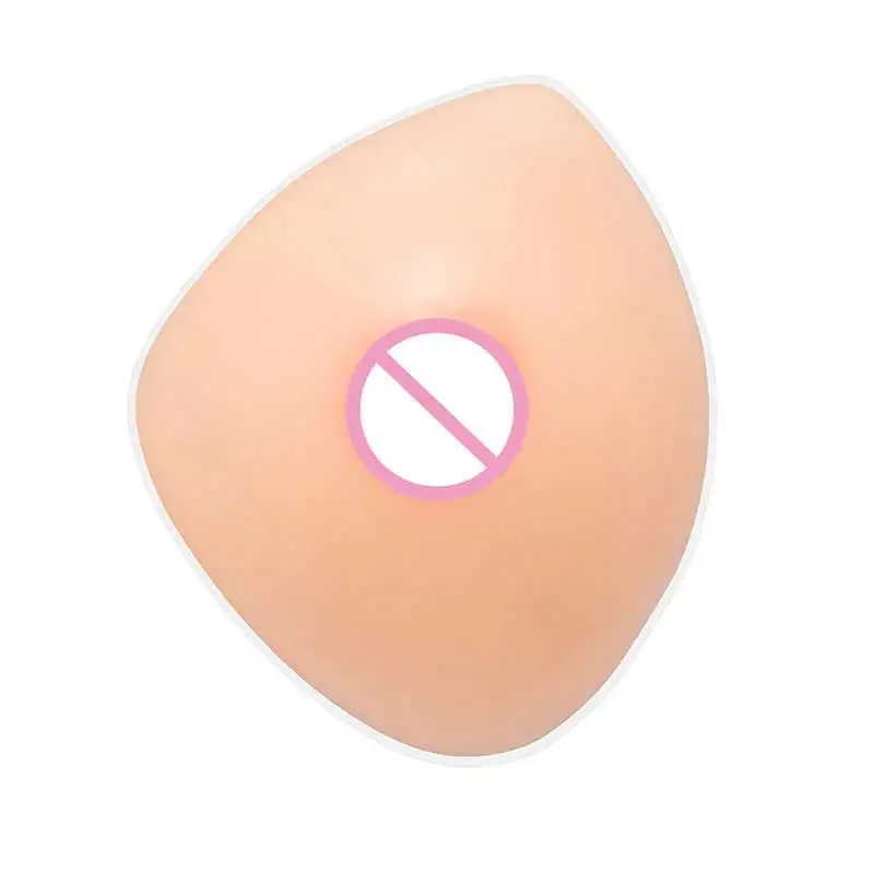 Mastectomy breast prosthesis Soft comfortable crossdress transgender Triangle Shape silicone breast forms