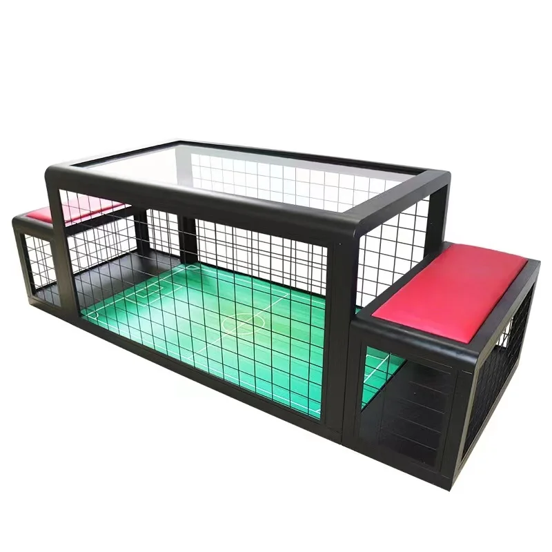 Новая футбольная клетка CUZU, настольная игра со светодиодом, Футбольная клетка, сидячий футбол subsoccer