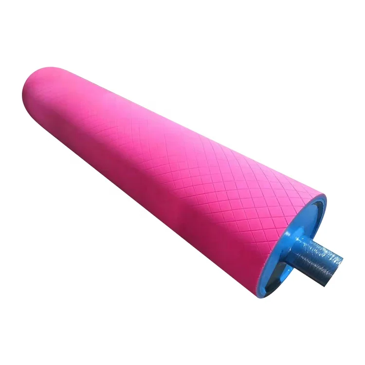 Rubber coated roller customized silicon rubber roller polyurethane roller customized