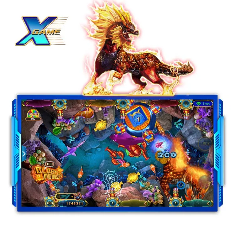New Mobile Online Gmaes App Xgame Skill Arcade Video Fish Shooting Game Software
