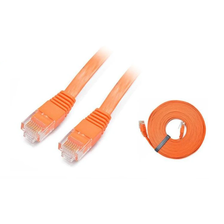 
Cat6 Unshielded UTP Flat Network Patch Cable 20cm 