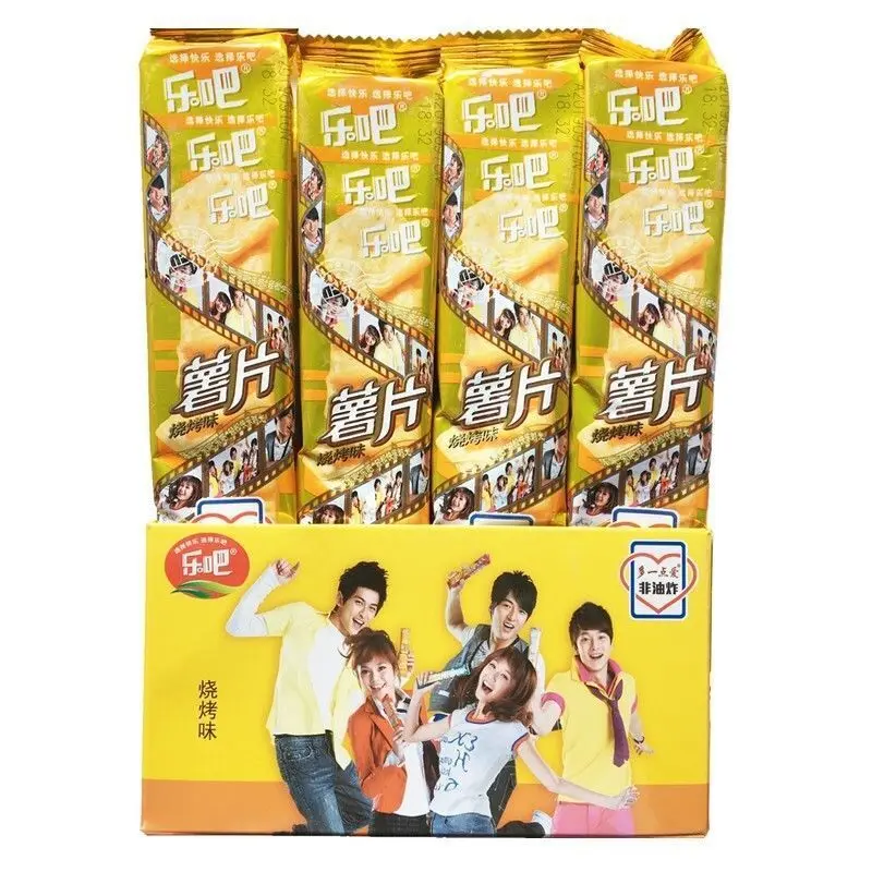 Wholesale 50g Bbq Flavor Leba Potato Chips Potato Chips Packaging Exotic Snack Potato Chips