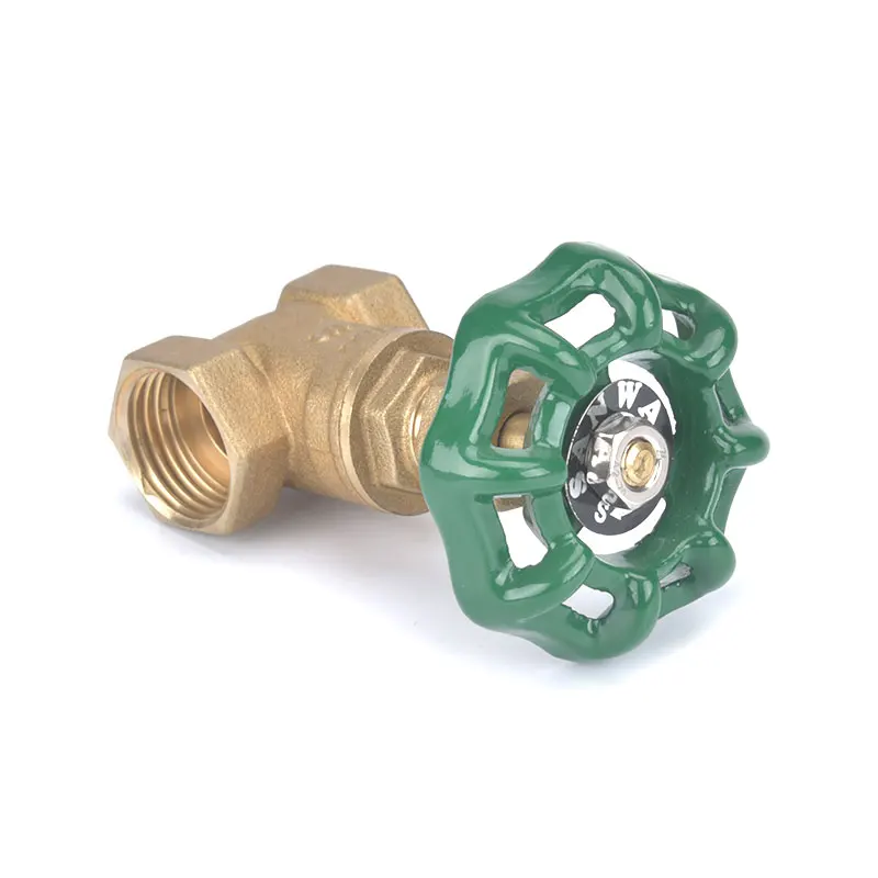 factory manufacture brass gate valve brass stem copper threaded brass gate valve