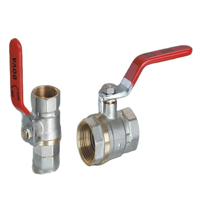 OEM Stainless Steel/Brass Ball Valve PN16 Copper Vavles Water Manual Control 1/2'-2' Structure stabilize