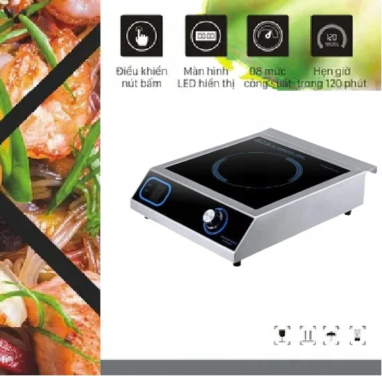 3500W 5000W Factory Wholesale Low Price High Firepower Commercial Induction Cooker Electric Stove without Gas