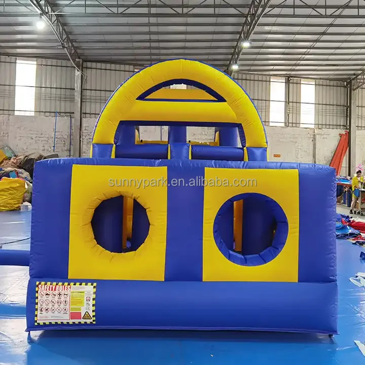 Amusement park sport playground Giant inflatable obstacle adult inflatable obstacle course obstacle race inflatable game