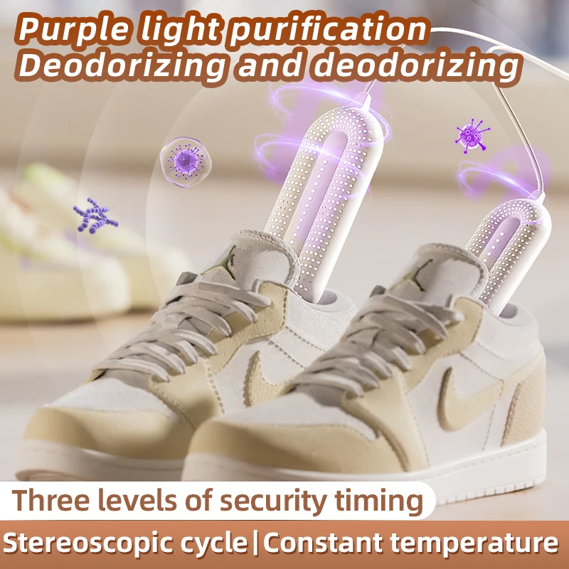 NEW Winter PTC Home Smart Boot Sock Slipper Dryer Portable Electric UV Intelligent Air Circulation Ski Shoe Dryer