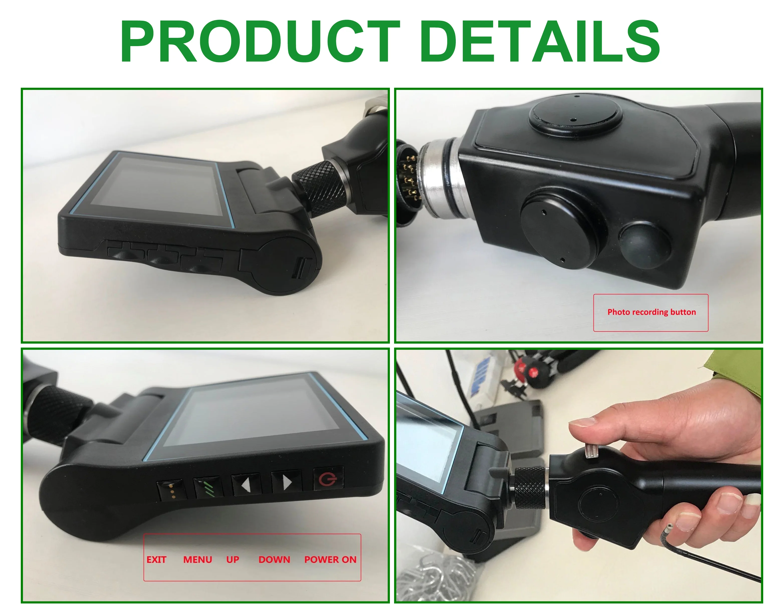 Flexible Type Nasopharyngoscope 2.6mm Insertion Tubel Electronic Ent Endoscope/flexible Fiber Optic Laryngoscope