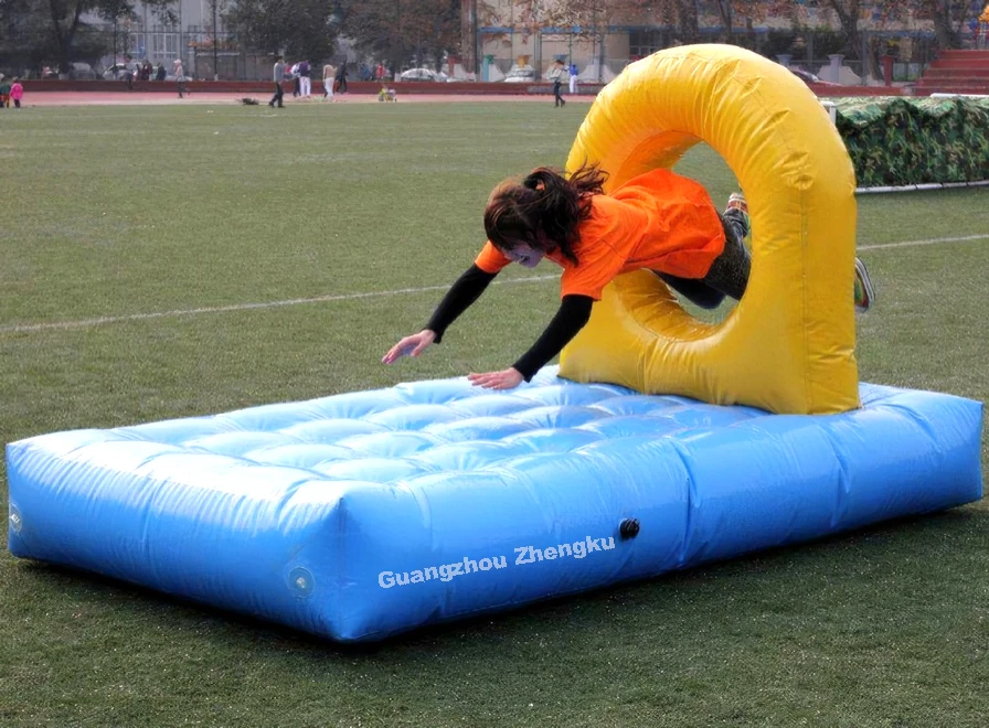 Outdoor team building games exciting activities inflatable obstacle sports games