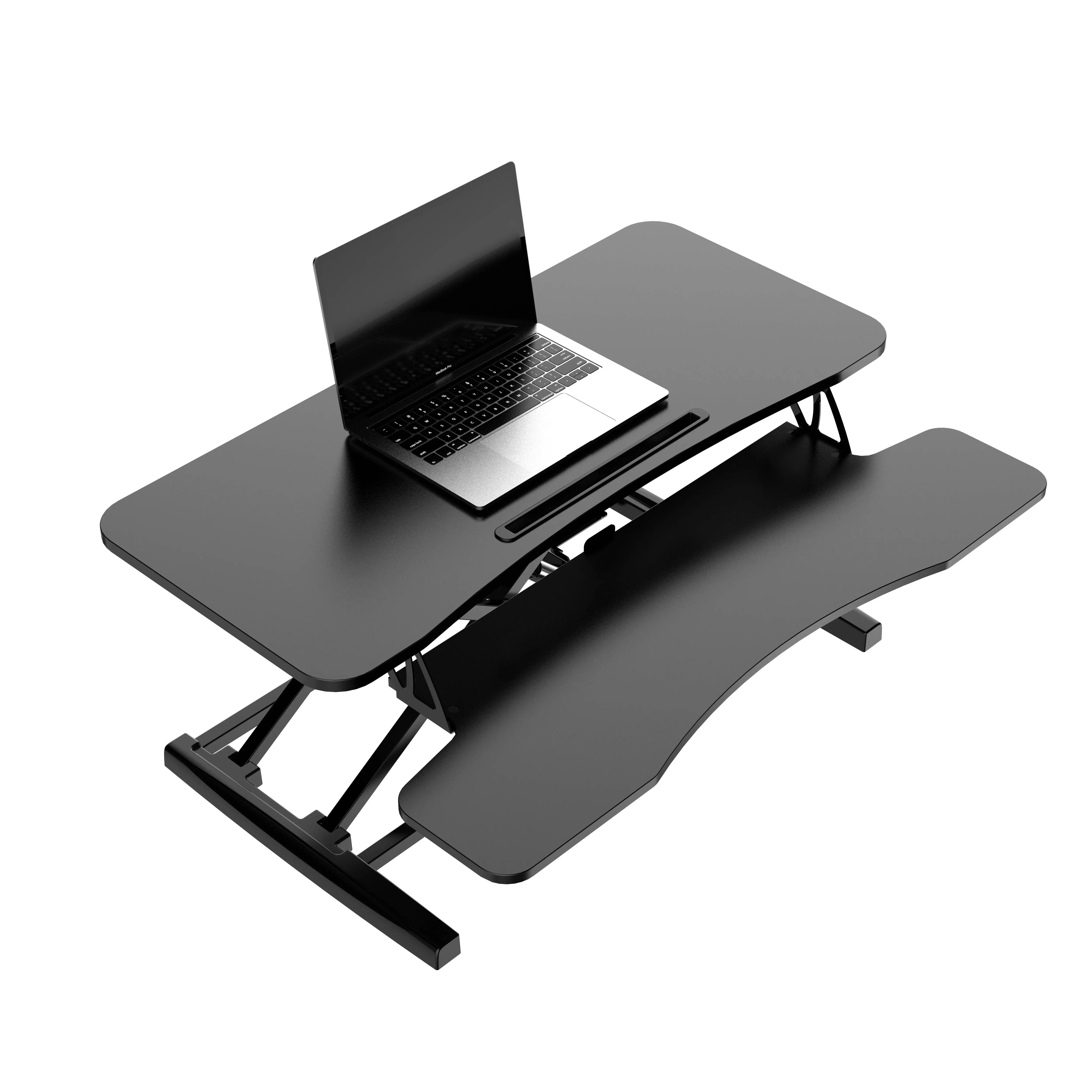 NBJOHSON Ergonomic Lift Sit Standing Desk Converter Portable Workstation Height Adjustable Sit Standing Desk Riser