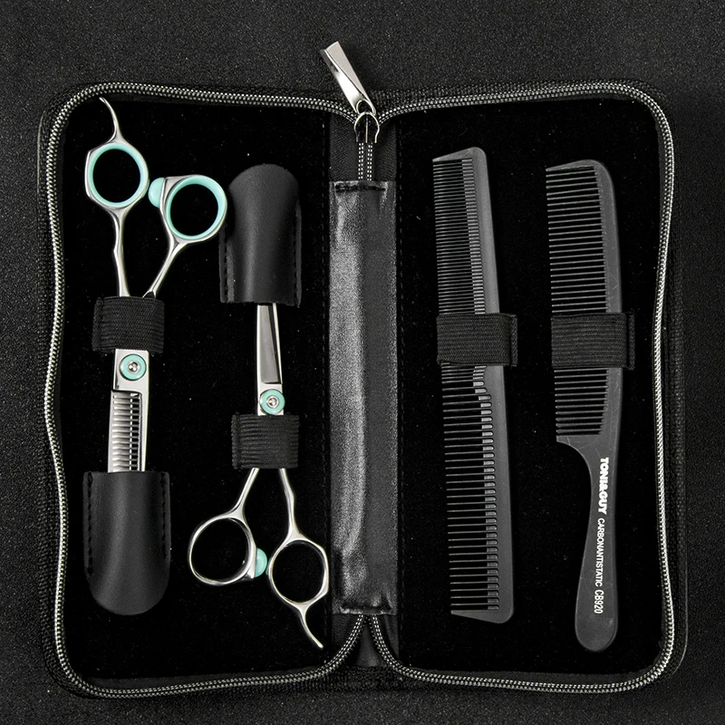 Factory direct hair scissors decent salon scissors kit professional barber shear set