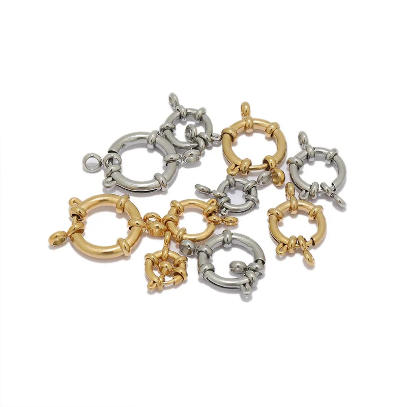 Wholesale Stainless Steel Bracelet Clasps for DIY Handmade Jewelry Accessories Making