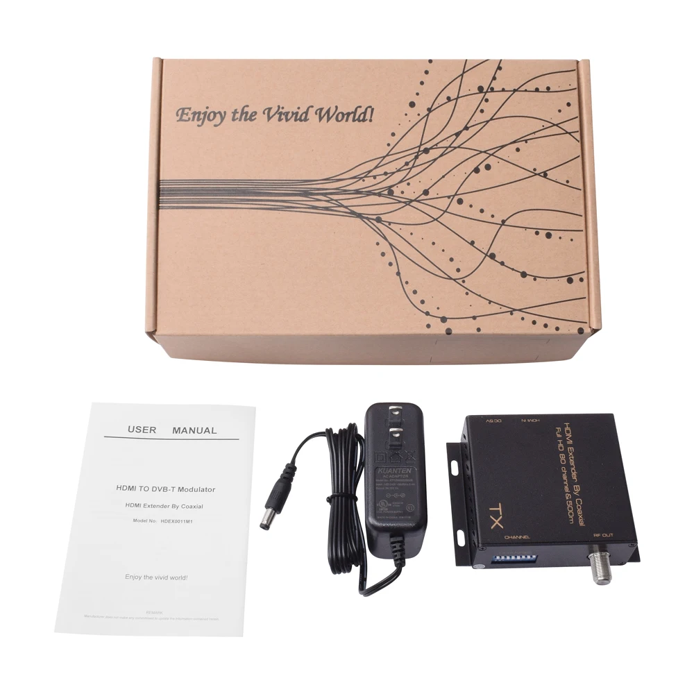 Hdmi to dvb-t converter HDMI to RF / COAX Modulator for DVB-T Support Full HD 1080P/60Hz