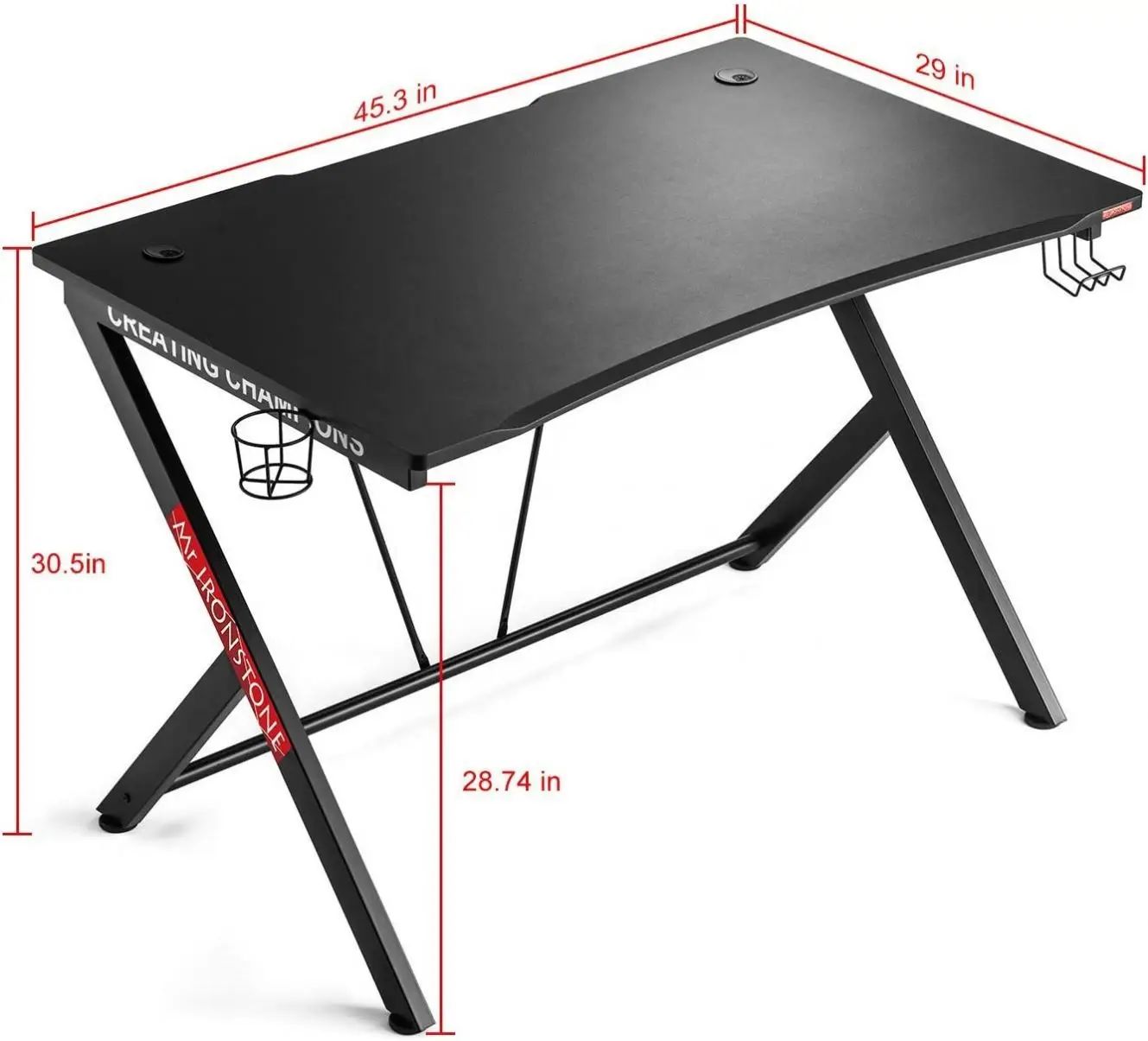 2024  Suessen Factory Wholesale Modern Simple Household Desktop Computer Table Simple Game Table