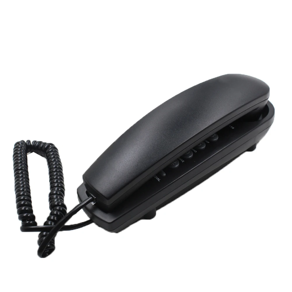 desktop small wall-mount mini landline telephone slimline phone set