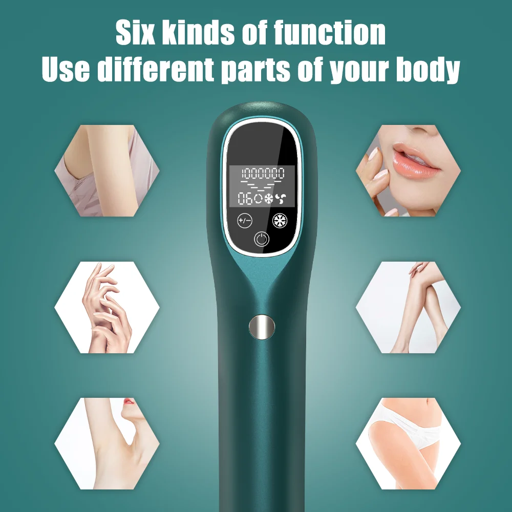 Mini Ipl Laser Permanent Hair Removal Handset Skin Rejuvenation Acne Treatment Ipl Hair Removal Device