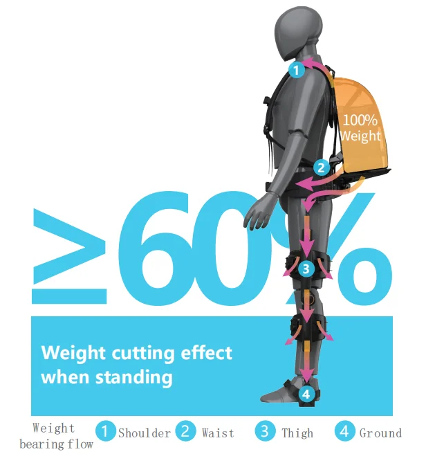 Upper limb assisted exoskeleton
