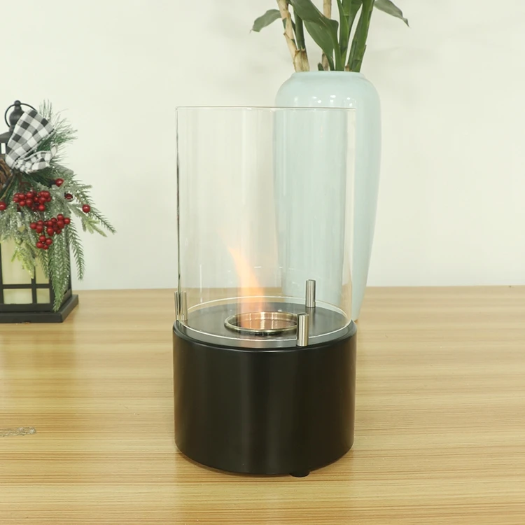 Modern Design Bio Ethanol round Fireplace Portable Outdoor/Indoor Table Fire Pit with Good Quality from Original Factory