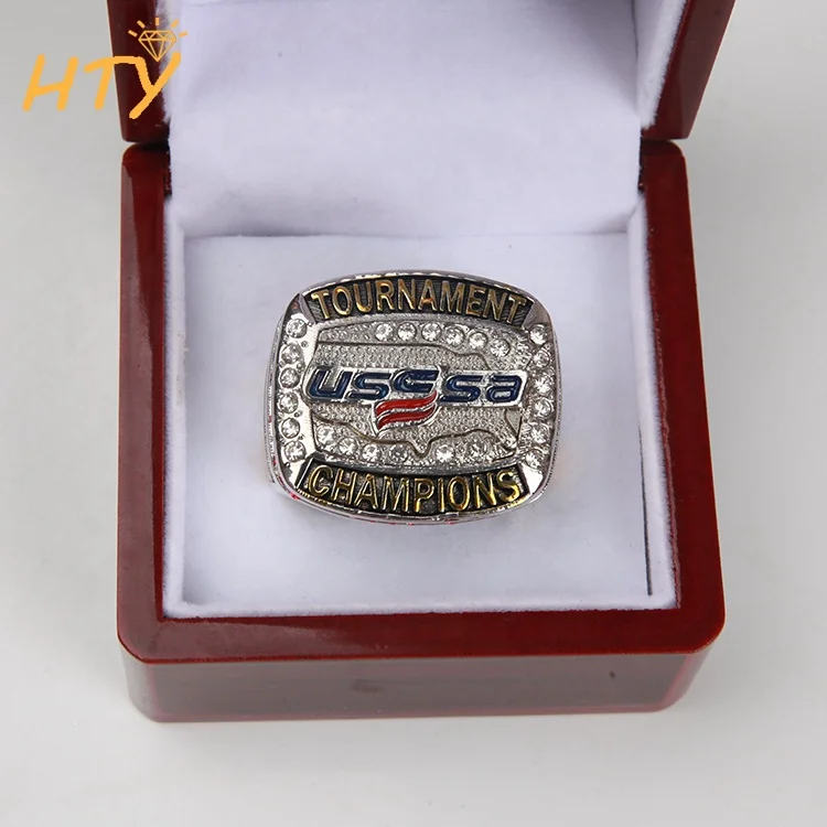 usssa tournament gold and silver championship rings and custom youth championship rings