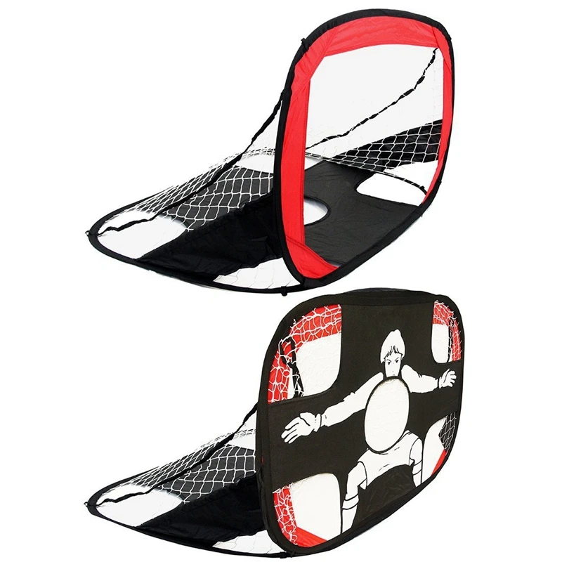 110cmx85cmx85cm Two Way Use Portable Folding Child Football Goal