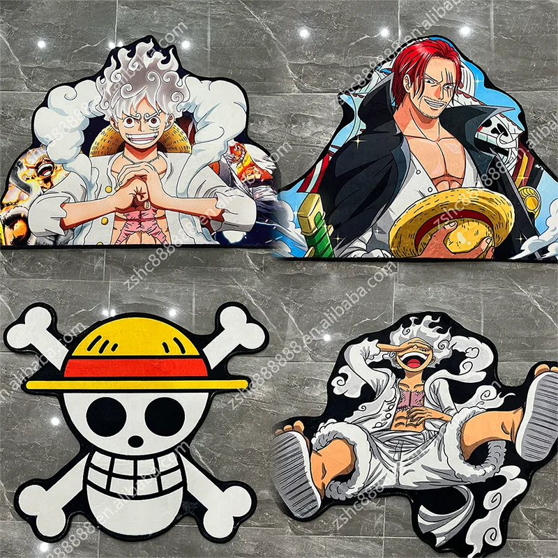 Large Anime Designs Stock Rug Cute Door Carpets Customize Your Own Photos on Mat Living Room Decor Anti-slip Home Carpets