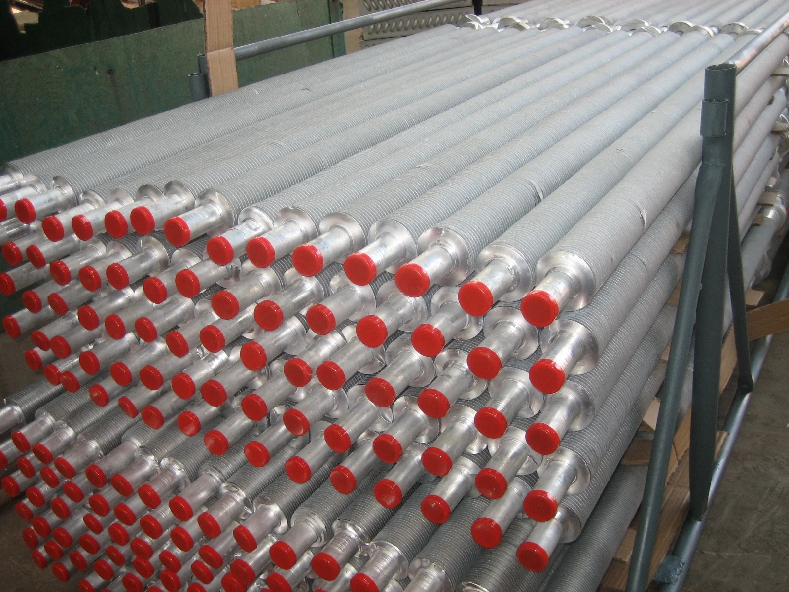 High Frequency Welded Finned Tube And Stainless Steel Tube With Aluminium Fins For Cooler Or Heat Exchange Parts