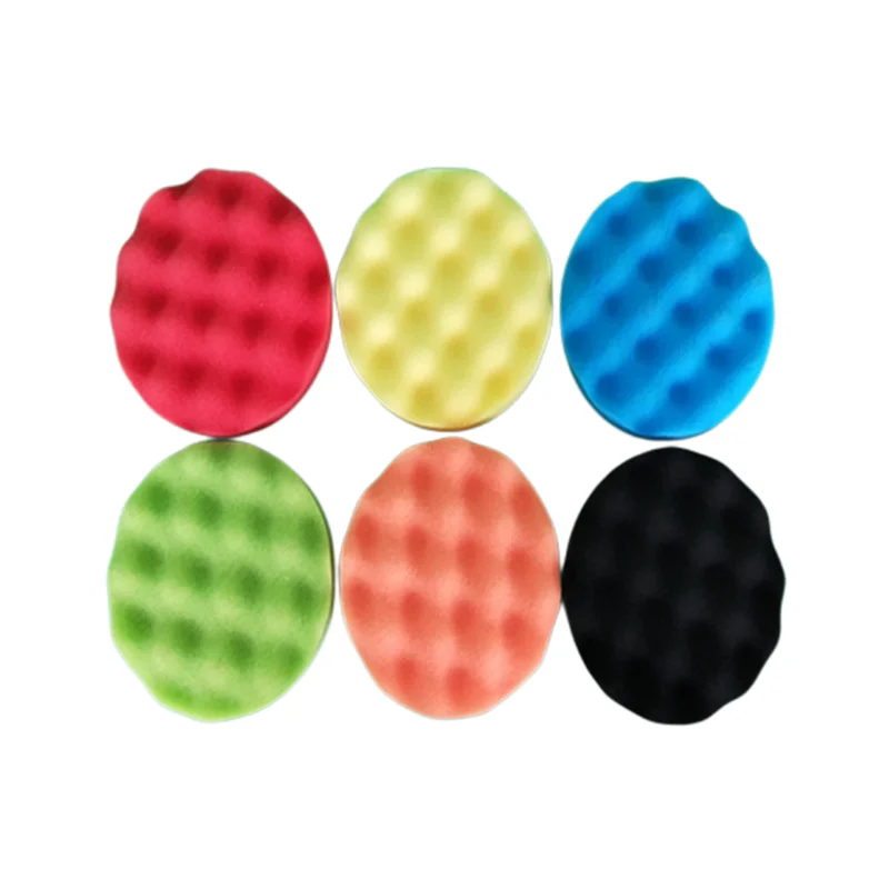 10pcs 3' Polishing Pads Kit Sponge Waxing Buffing Foam Polish Pad Set for Car Sanding, Polishing, Waxing, Sealing Glaze