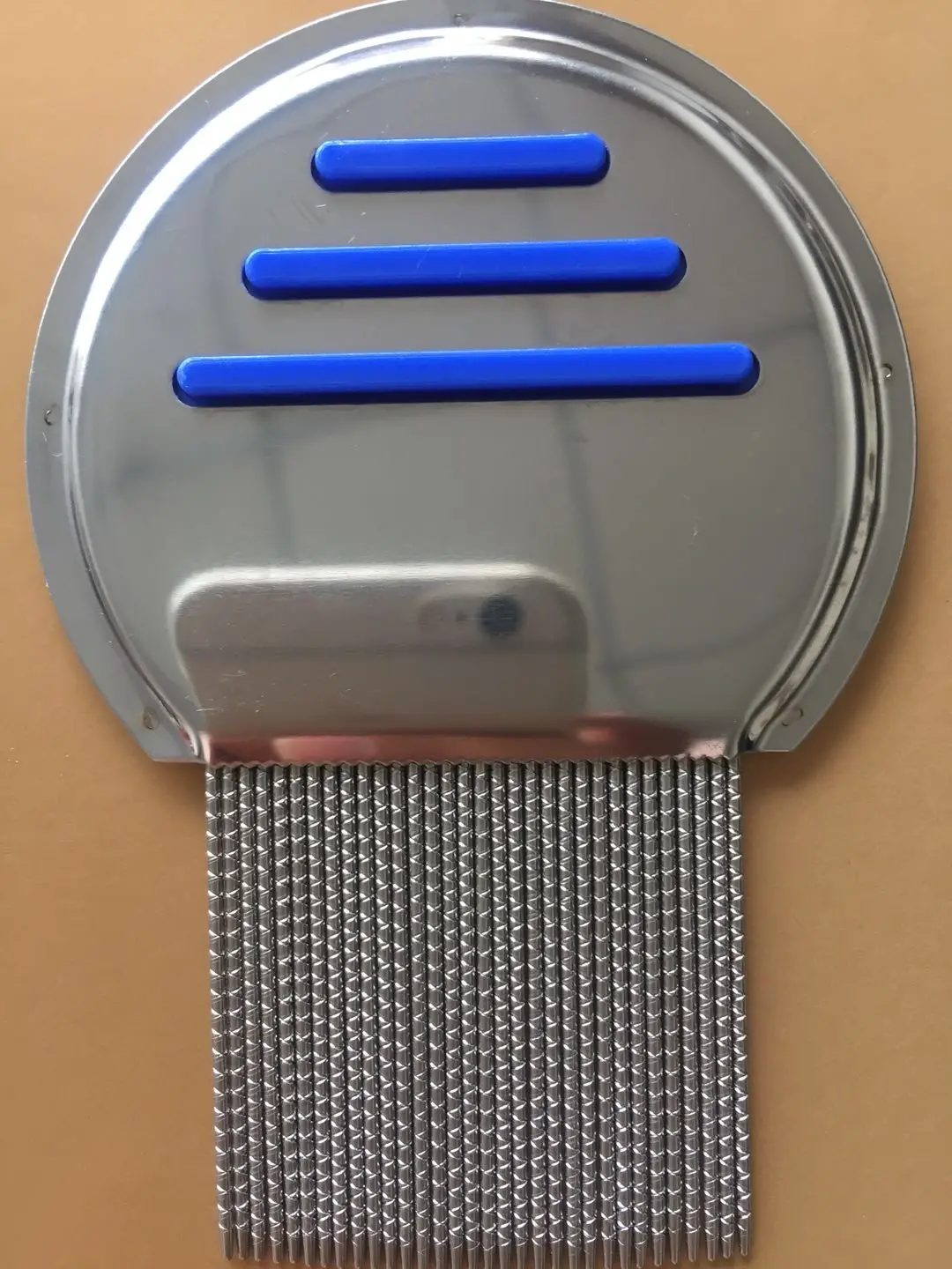 New Model Stainless Steel Lice Comb Child Human Pet Hair Cleaning Metal Anti Lice Comb For Remove Lice Nit Flea Eggs