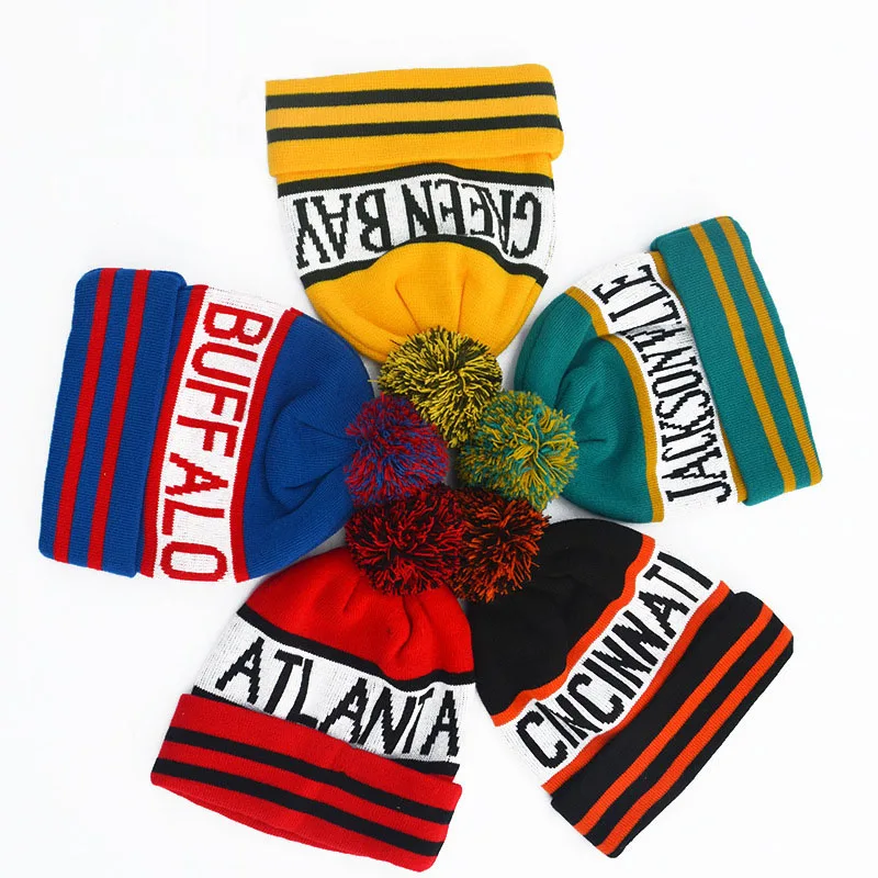 Women Men Beanies Female Girls Solid Color Beanie Warm Bonnet Casual Autumn Cap Custom Blank Knitted Plain Winter Hats