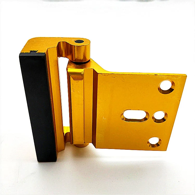 Hotel Home Door Safety Aluminum Security Reinforcement Lock with Golden Polish