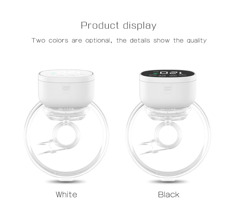 MY-376 Custom Bpa Free Wearable Electric Breast Pump 210ML Wearable Hospital Food Grade Silicone Safe Product for Breastfeeding
