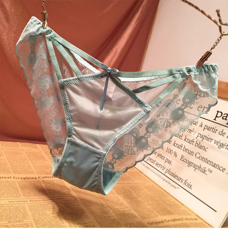 Amazon Wholesale panties G-string Underwear Luxury panties French Lace underwear for lady