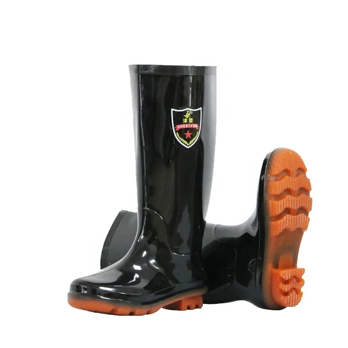 New Rubber Rain Boots Men Gumboots Non-slip Fishing Boots Galoshes Water Shoes