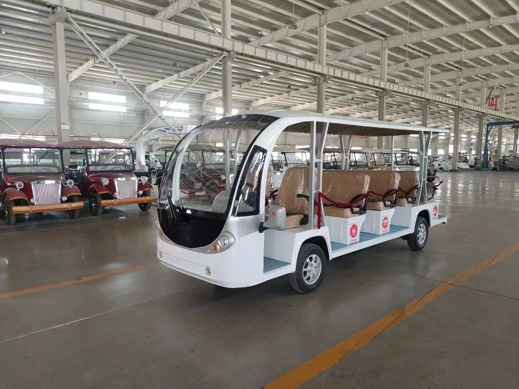 TRANSAUTO 14 passenger electric tourist sightseeing car