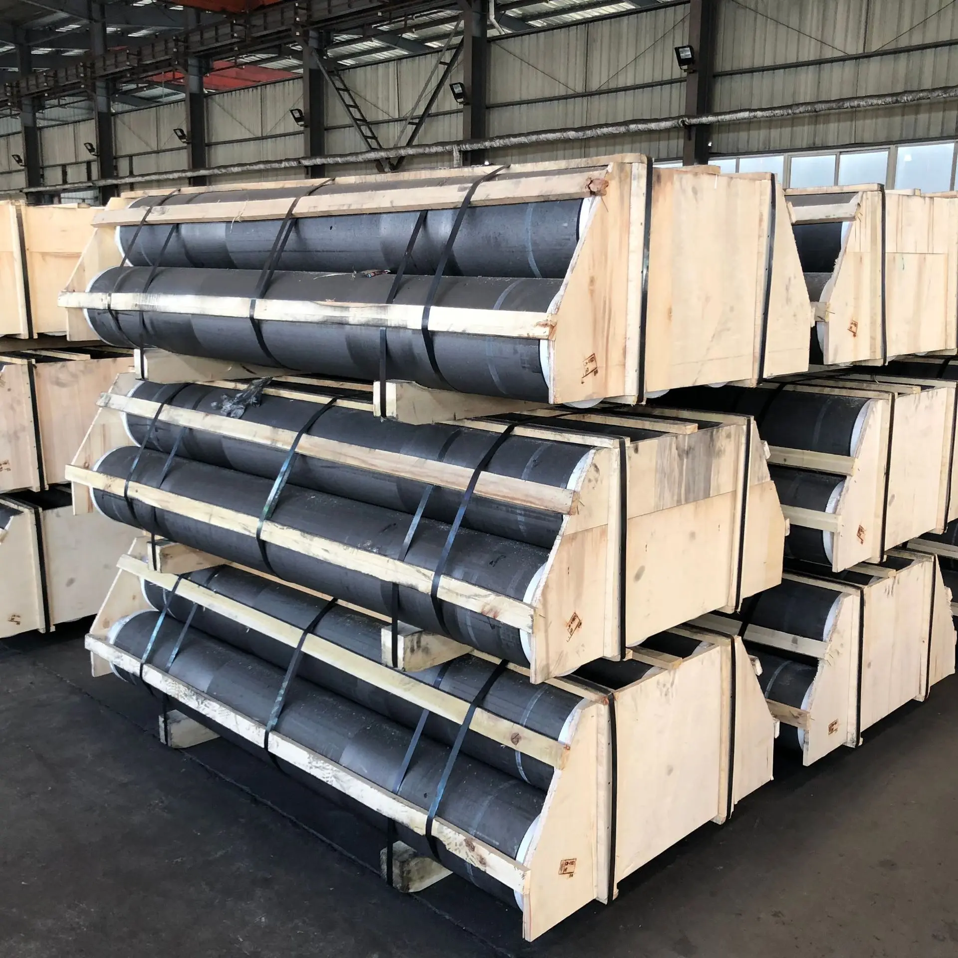 Низкий CTE T4L UHP HP 300*1800 мм Графитовый Электрод