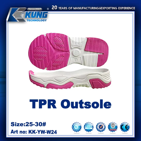 Latest Design TPR TR EVA Sole for Sneaker High Quality Shoe in Jinjiang