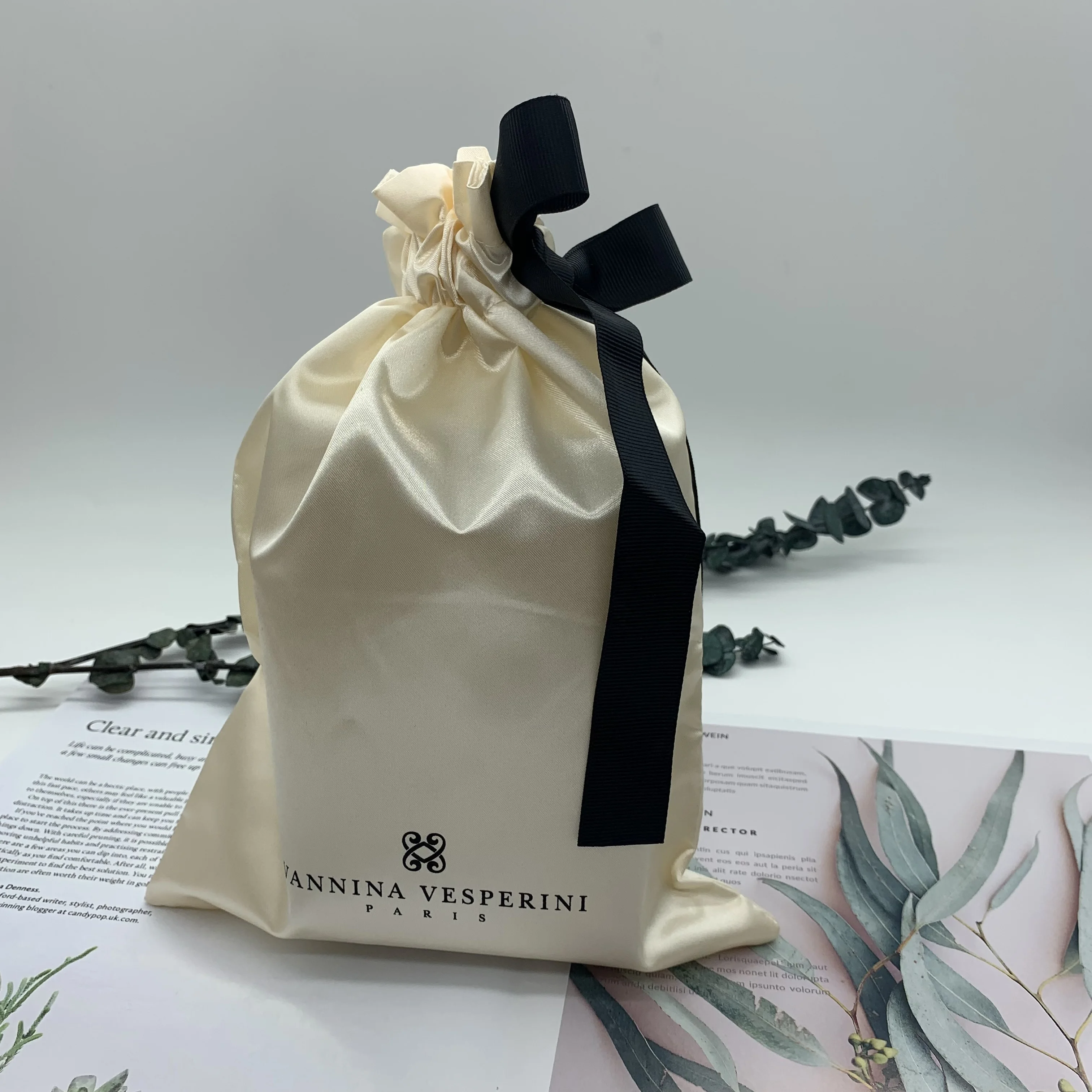 Large satin drawstring bag,satin drawstring bag luxury,satin bags with organza lining