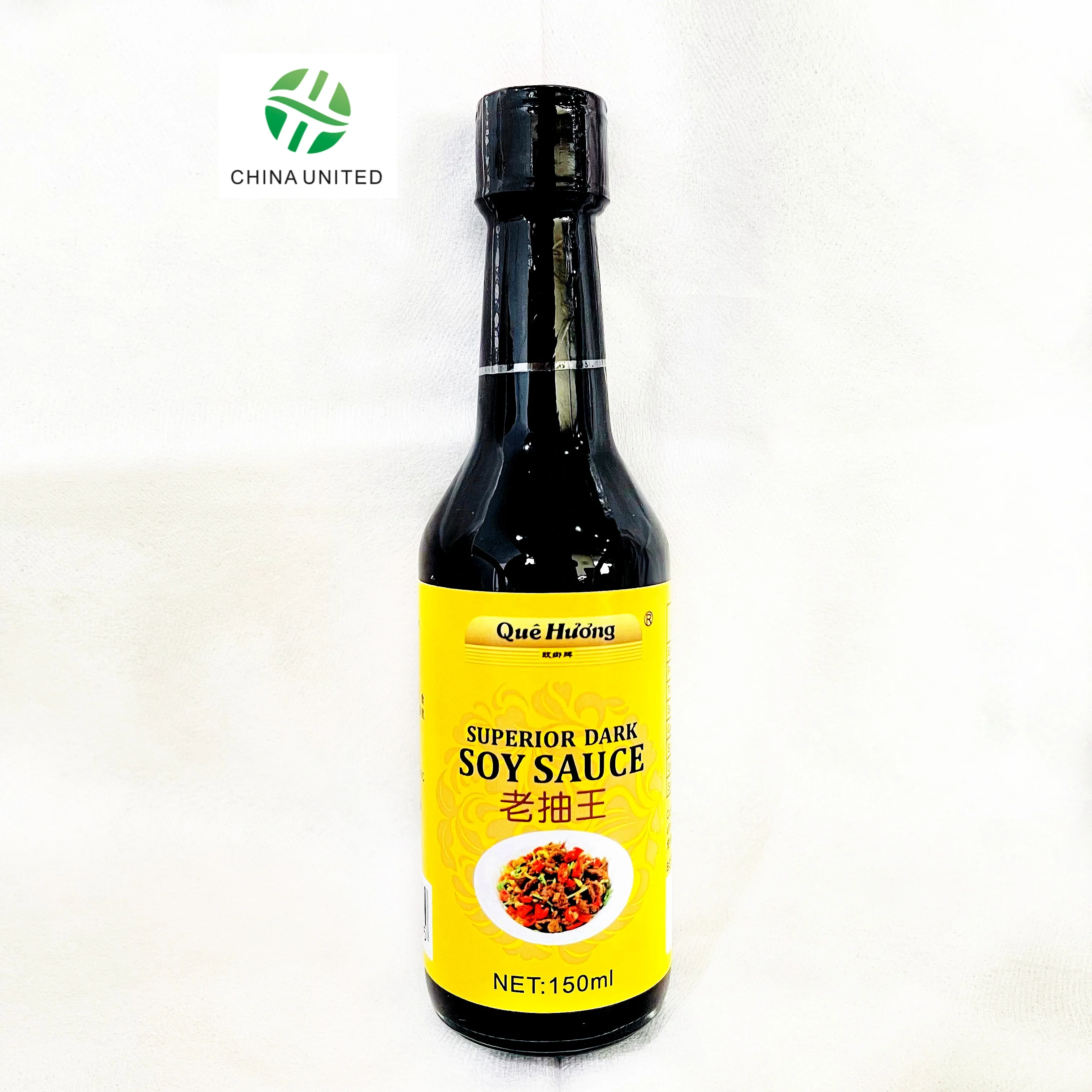 Натуральный заваренный Традиционный Китайский Превосходный темный соевый соус