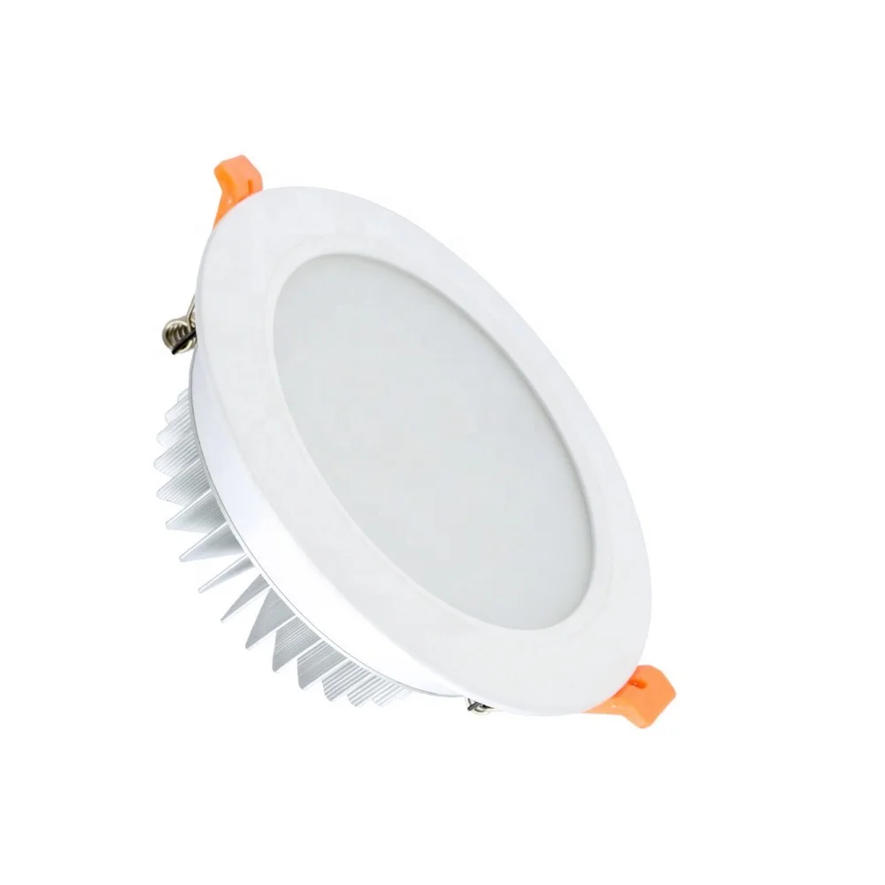 
IP44 high lumen SMD recessed ceiling downlight round 12W SAA approved led down lights 