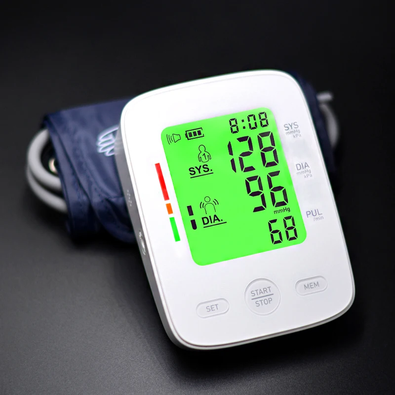 Electronic Sphygmomanometer Blood Pressure Machine BP Machine Digital Blood Pressure Monitor Automatic Digital BP Monitor