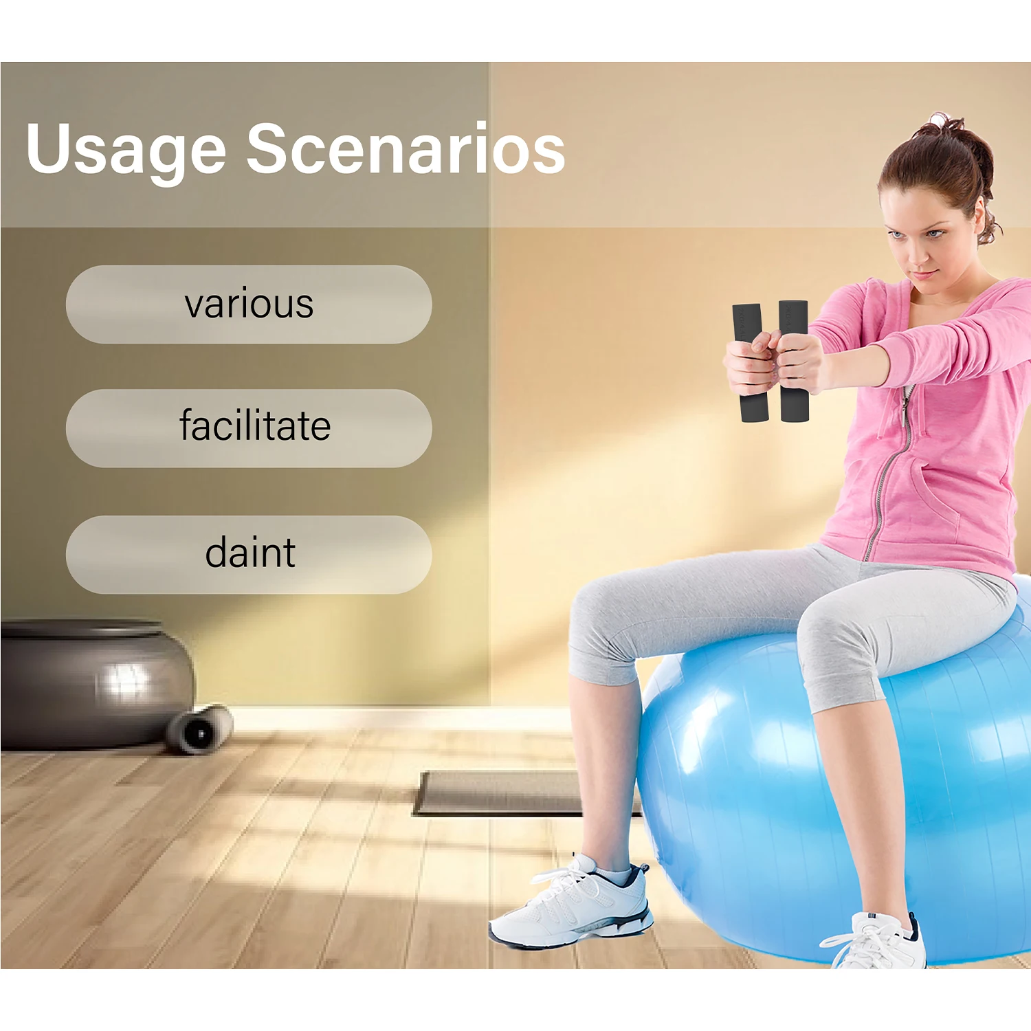 New Style Gym Gym Equipment Strength Training Loss Weight Dumbbell Kits Weightlifting Silicone Hand Weight