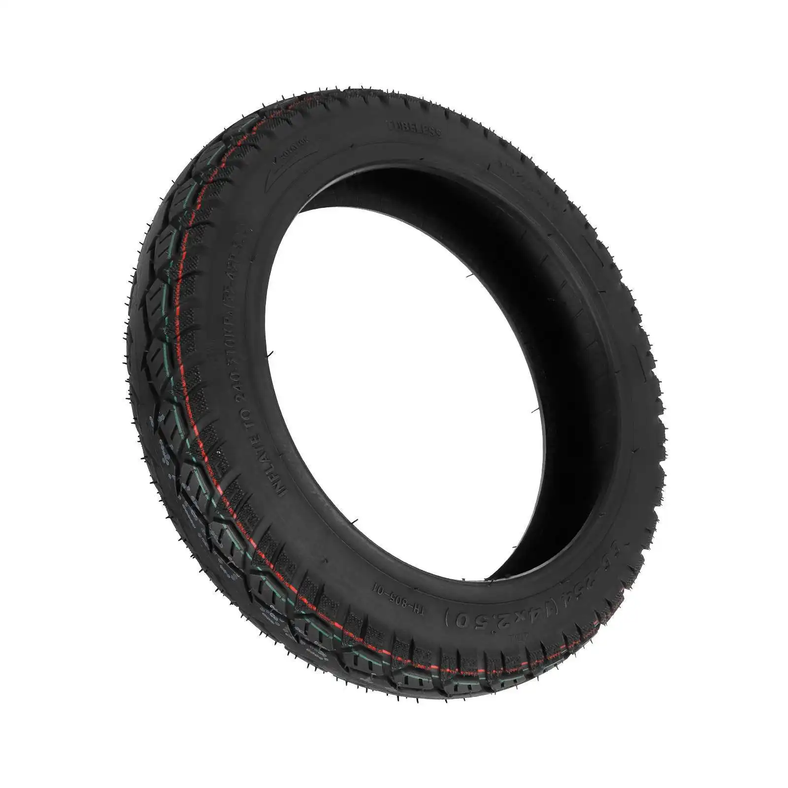14x2.50 Tubeless Tire High Rubber Content 14 Inch Tire 14*2.50 Electric Bicycle Scooter Tires other wheels accessories