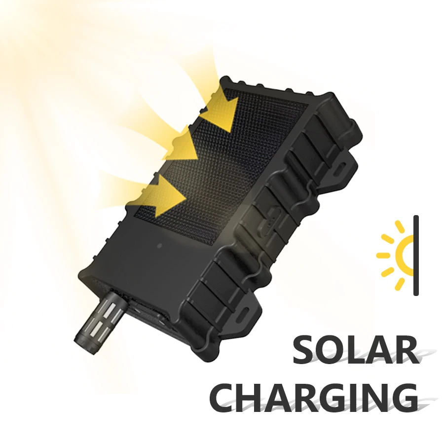 Wireless Fleet Tracking Management LTE Gateway Smart Agricultural Monitoring IoT Gateway Solar and Magnetic Charging LTE Beacon