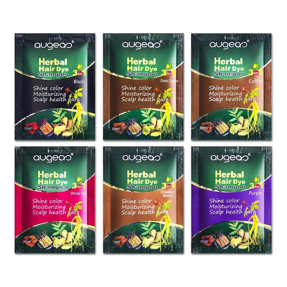 30ml sachet natural plant hair dye