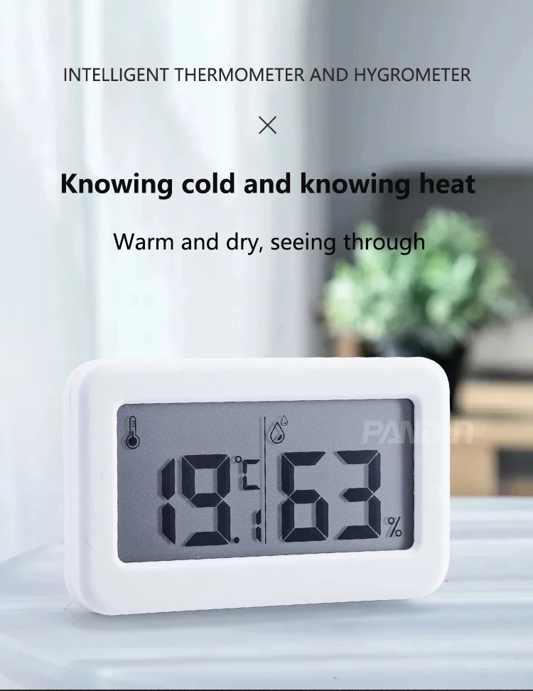 multifunction household hygrothermograph thermometer monitor humidity monitor digital hygrometer